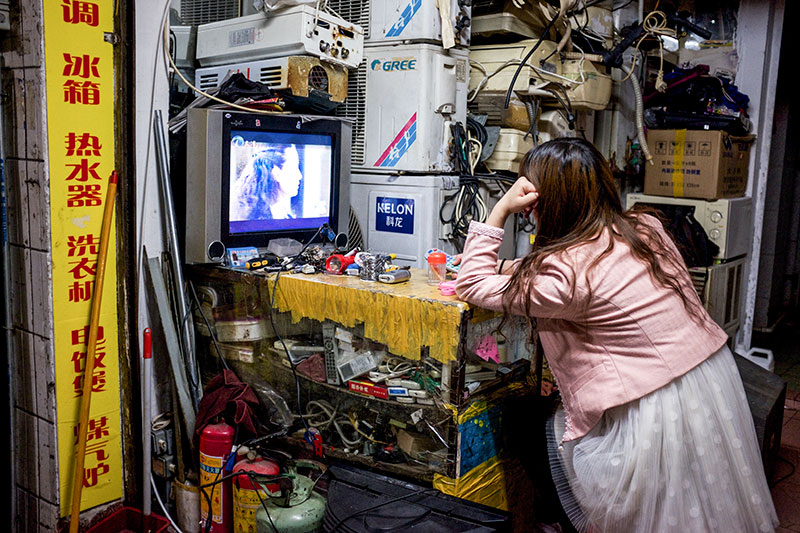 TV Repair Shop, Guangzhou, China