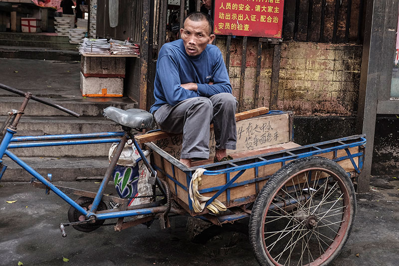 Delivery Man, Guangzhou, China