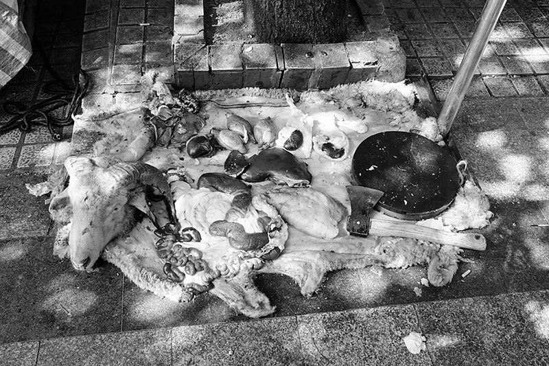 China meat vendor